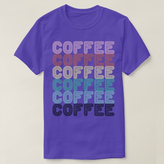 Kaffee-Kaffeekoffe T-Shirt (Design vorne)