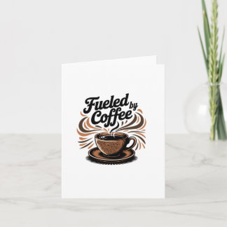 Kaffee - Kaffeemaschine mit Motif Karte