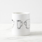 Kaffee Kaffeetasse (Mittel)