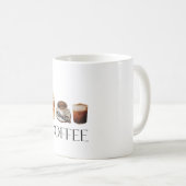 Kaffee Kaffeetasse (VorderseiteRechts)