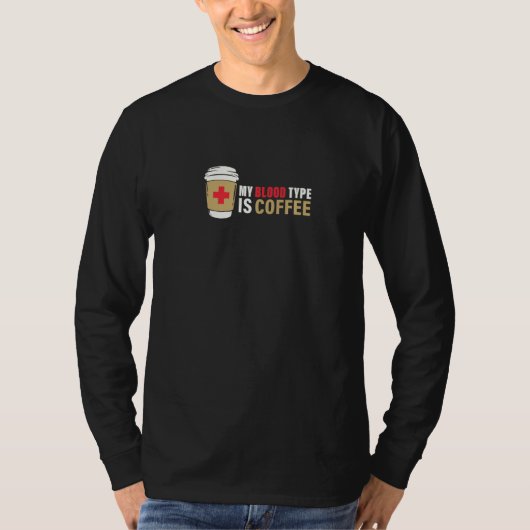 Kaffee-Kaffeetyp Lover 7 T-Shirt (Vorderseite)