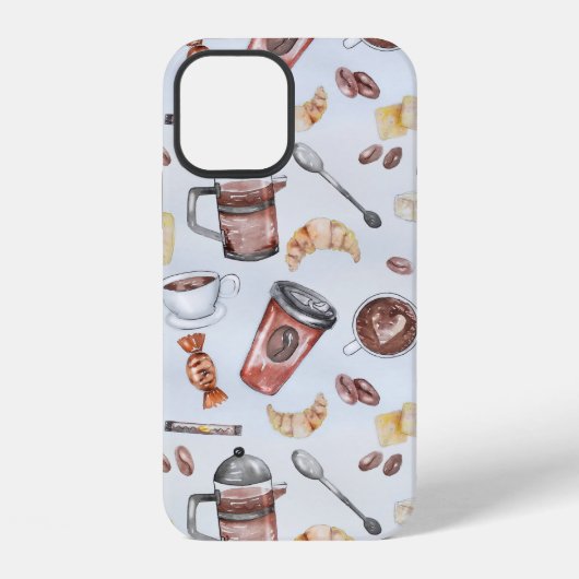 Kaffee Kaffeewahn Koffein iPhone Hülle (Rückseite)