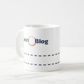 Kaffee Kanban Kaffeetasse (Vorderseite Links)