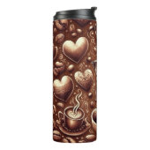 KAFFEE-KARAFFE & KÜCHE MIT BIANEN THERMOSBECHER (Nach links gedreht)