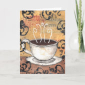 Kaffee Karte (Vorderseite)