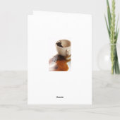 Kaffee Karte (Rückseite)