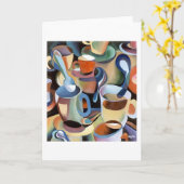 KAFFEE KARTE (Gelbe Blume)