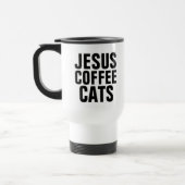 KAFFEE-KATZEN, CHRISTLICHE KAFFEE-REISE-MUGS REISEBECHER (Links)