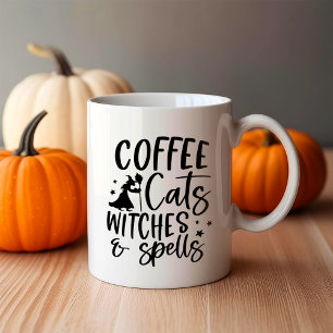 Kaffee Katzen Hexen und Zauber Kaffeetasse