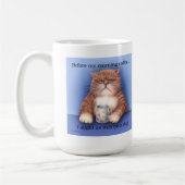 Kaffee-Katzen-Tasse Kaffeetasse (Links)