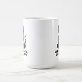 Kaffee, Katzen und Selbstfürsorge Kaffeetasse (Mittel)