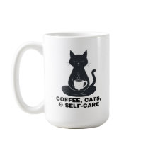 Kaffee, Katzen und Selbstfürsorge