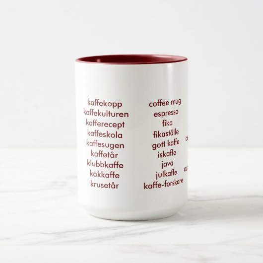 Kaffee-Kenner Tasse (Zentrum)