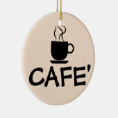 KAFFEE-KERAMIK KERAMIK ORNAMENT (Rechts)