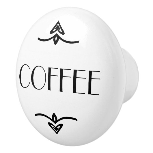 KAFFEE KERAMIKKNAUF (Rechts)