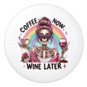 Kaffee Keramikknauf (Vorderseite)