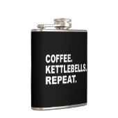 Kaffee Kettlebells Wiederholen Flachmann (Rechts)