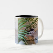 Kaffee Kitten Zweifarbige Tasse (VorderseiteRechts)