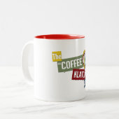 Kaffee Klatch Crew-Tasse Zweifarbige Tasse (Vorderseite Links)