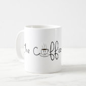 Kaffee Klatch Logo-Tasse Kaffeetasse (Vorderseite Links)