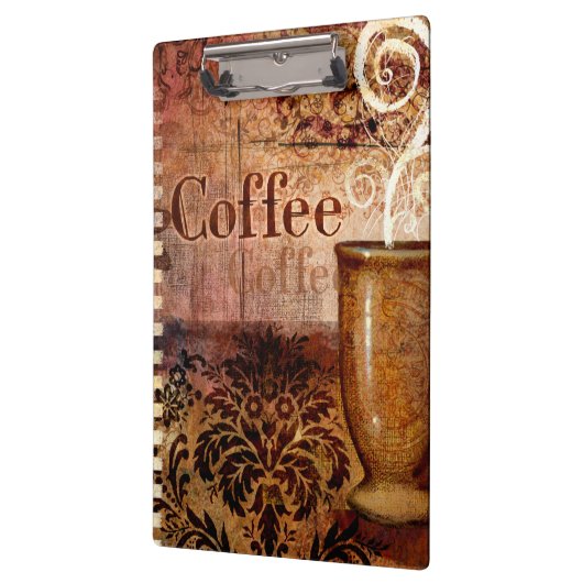 Kaffee Klemmbrett (Links)