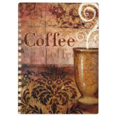 Kaffee Klemmbrett (Rückseite)