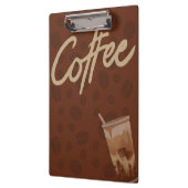 Kaffee Klemmbrett (Links)