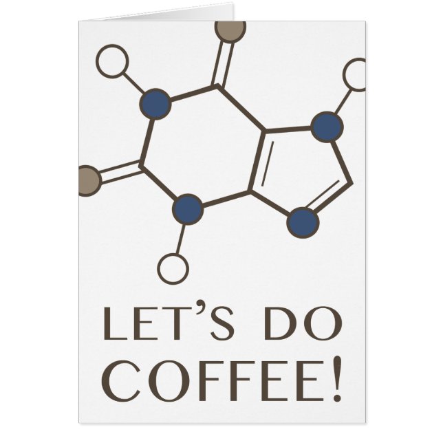 Kaffee (Koffeinmolekül) (Vorne)