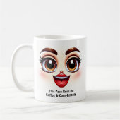 Kaffee & Komplimente, Fabelhafte Augen Lustiges Ge Kaffeetasse (Links)