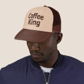 Kaffee-König Truckers Style Hat Truckerkappe (Beispiel)
