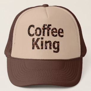 Kaffee-König Truckers Style Hat Truckerkappe