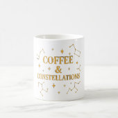 Kaffee & Konstellationen - Elegantes Star Map Desi Kaffeetasse (Mittel)