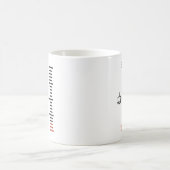 Kaffee-Kraftstoffanzeige-verwandelnde Tasse (Mittel)
