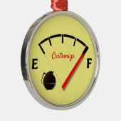 Kaffee Kraftstoffanzeige Volldünner_Cove Ornament Aus Metall (Rechts)