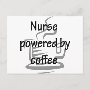 KAFFEE-KRANKENVERSORGUNG POSTKARTE