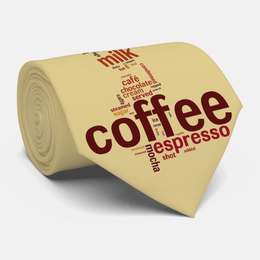 Kaffee Krawatte (Gerollt)