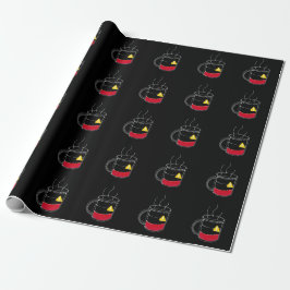 Kaffee kritisch niedrig geschenkpapier
