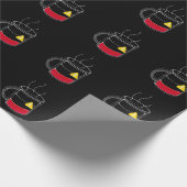 Kaffee kritisch niedrig geschenkpapier (Ecke)