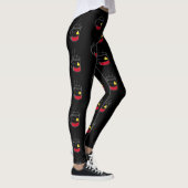 Kaffee kritisch niedrig leggings (Rechts)