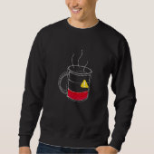 Kaffee kritisch niedrig sweatshirt (Vorderseite)