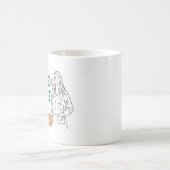 "Kaffee, Krümel und Rettend Leben - Tasse des Kran (Mittel)