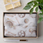 Kaffee, Kuchen und Kakao Seidenpapier (Geschenk)