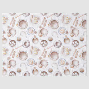 Kaffee, Kuchen und Kakao Seidenpapier