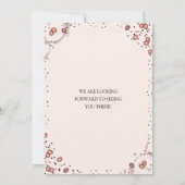 Kaffee & Kuchen zum Geburtstag Einladung (Rückseite)