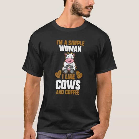 Kaffee Kuh T-Shirt (Vorderseite)