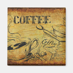 Kaffee Kühlschrank Magnet
