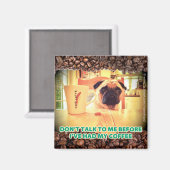 Kaffee-Kühlschrankmagnet Magnet (Vorderseite/Rückseite)