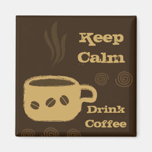 Kaffee-Kühlschrankmagnet Magnet