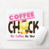Kaffee-Küken 2 Mousepad (Mit Mouse)