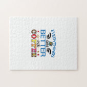 Kaffee Kunst alles wird mit Kaffee besser Puzzle (Horizontal)
